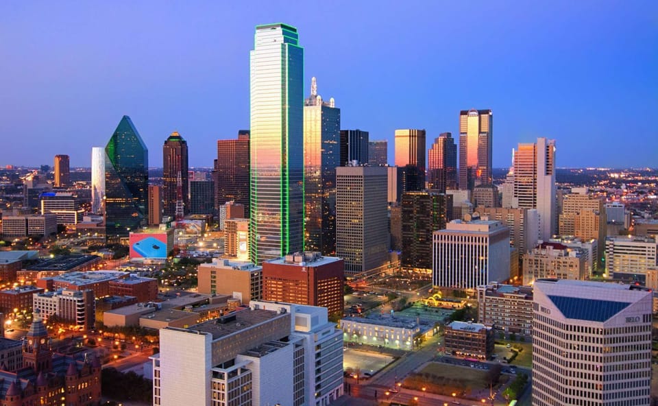Downtown Dallas – Approx. 11 miles (~20-min drive)