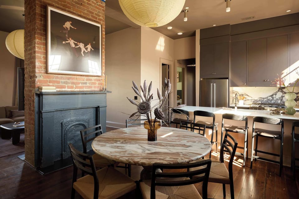 Kitchen & Dining Area | Seamless Layout for Group Meals
