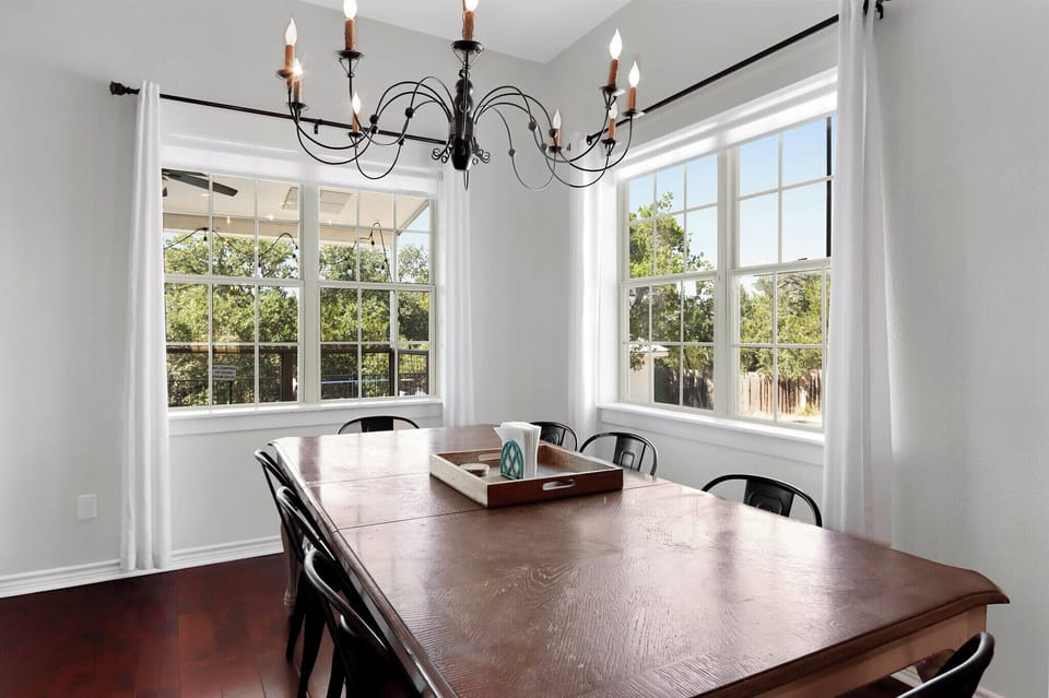 Beautiful views from any seat