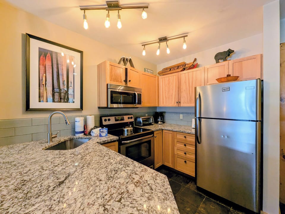 Plenty of room in the new kitchen
