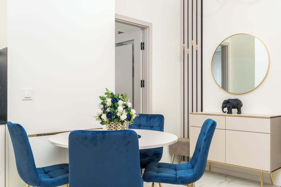 Classic Apartment, Balcony | Living area | Flat-screen TV