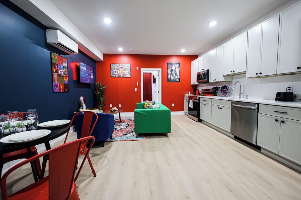 Relax on quality furniture in this welcoming space