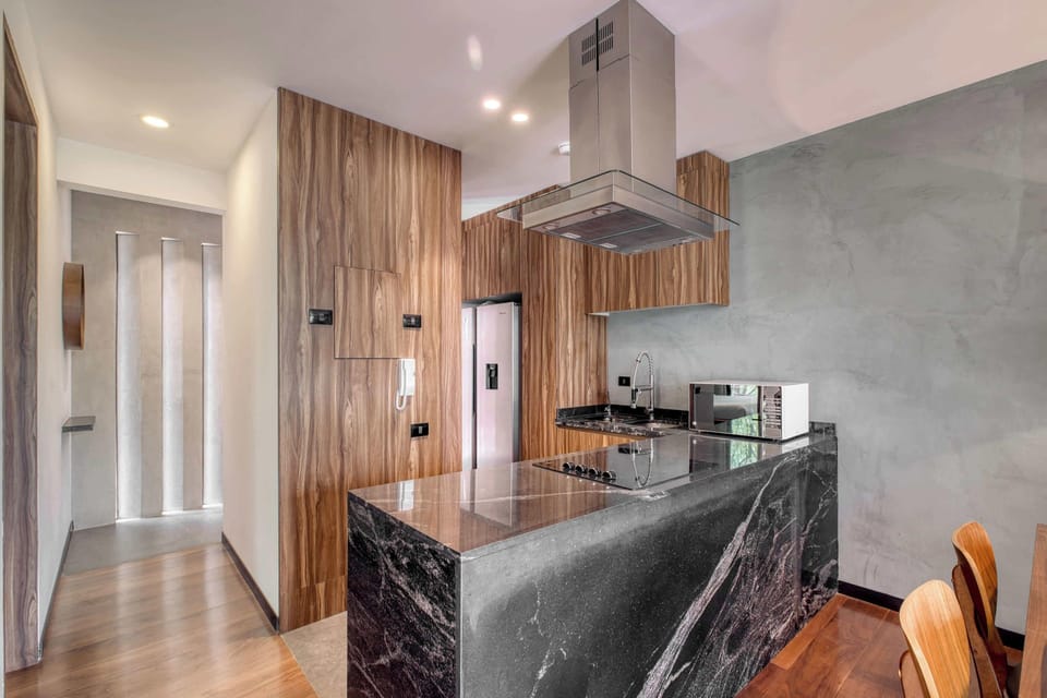 Apartment, 2 Queen Beds, Balcony, City View (Piso Roma 2) | Private kitchen