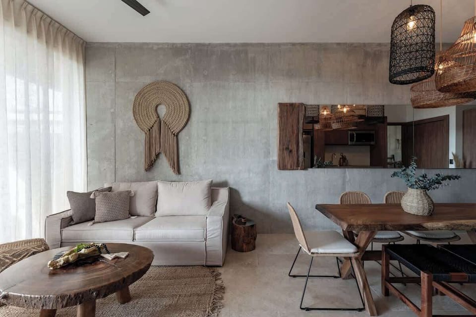 Living Room and Dining Table