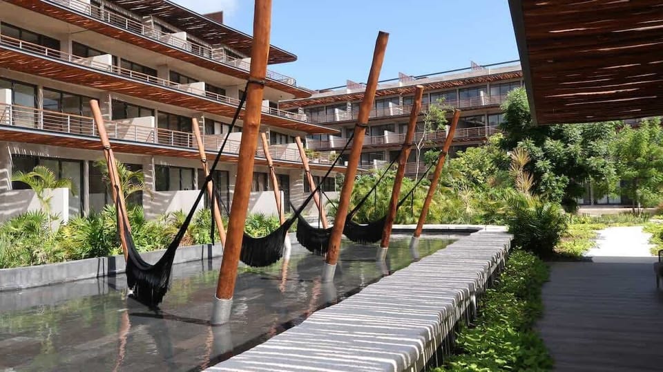 Terrace with Hammocks