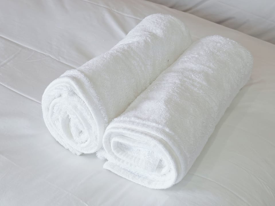 Classic Double Room, Non Smoking, Air conditioning | Bathroom | Shower, hair dryer, towels, soap