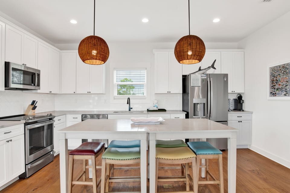 Fully equipped kitchen for all of your cooking needs
