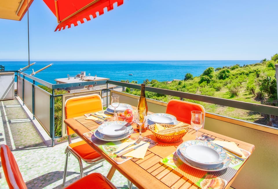 Apartment, 2 Bedrooms, Sea View | Balcony view