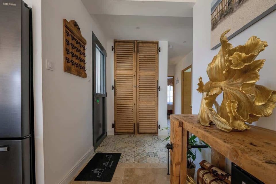 Sas d'entrée de la villa.