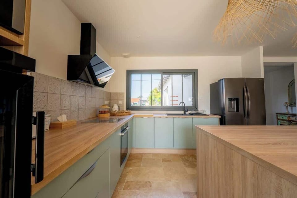 Cuisine fonctionnelle pour cuisiner de bons plats.
