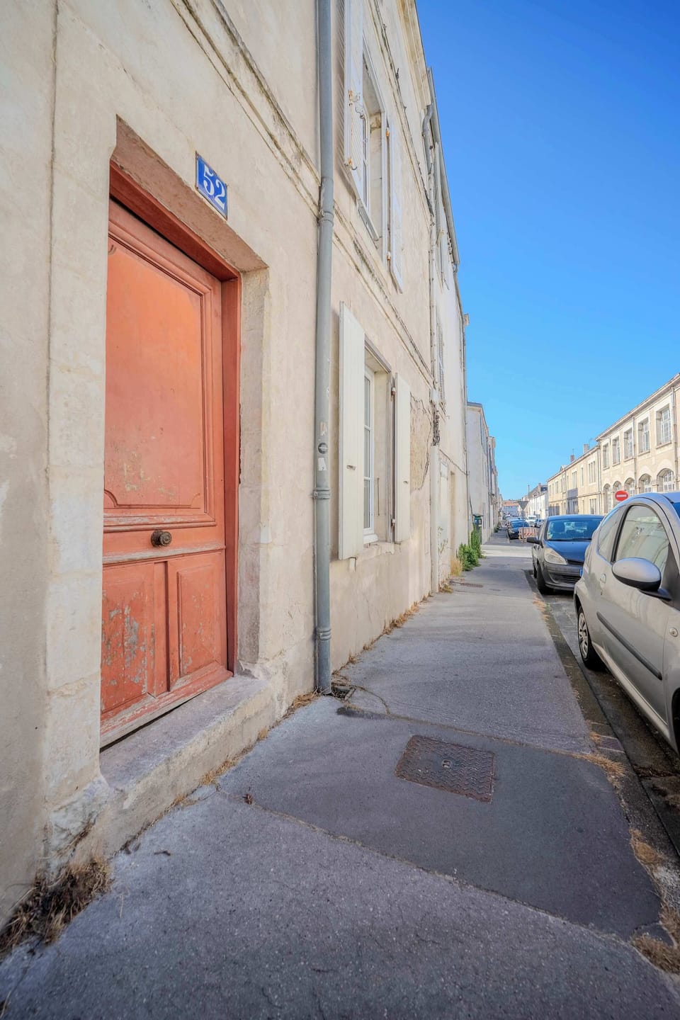 Entrée de la résidence.