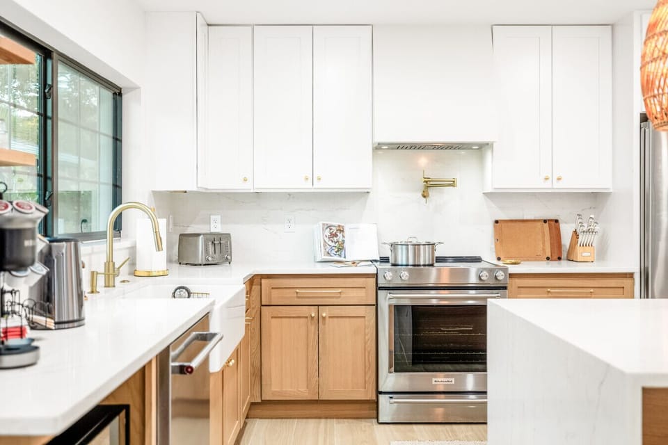 Bright, airy kitchen designed for unforgettable memories