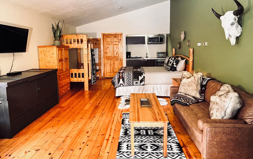 Cow Lake Cabin #5 | Living area