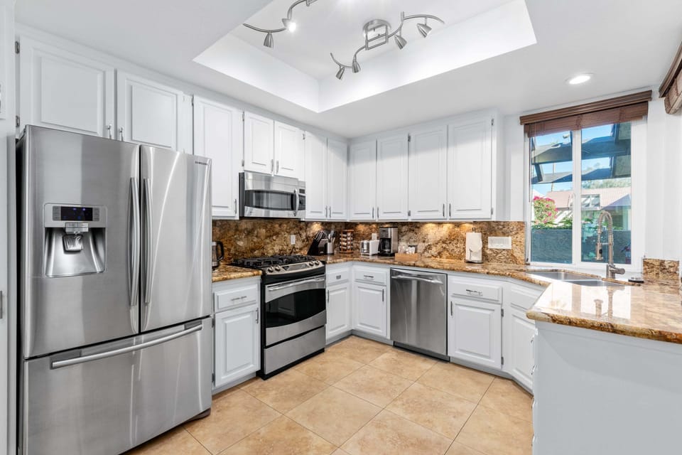 Modern kitchen with all of the bells and whistles