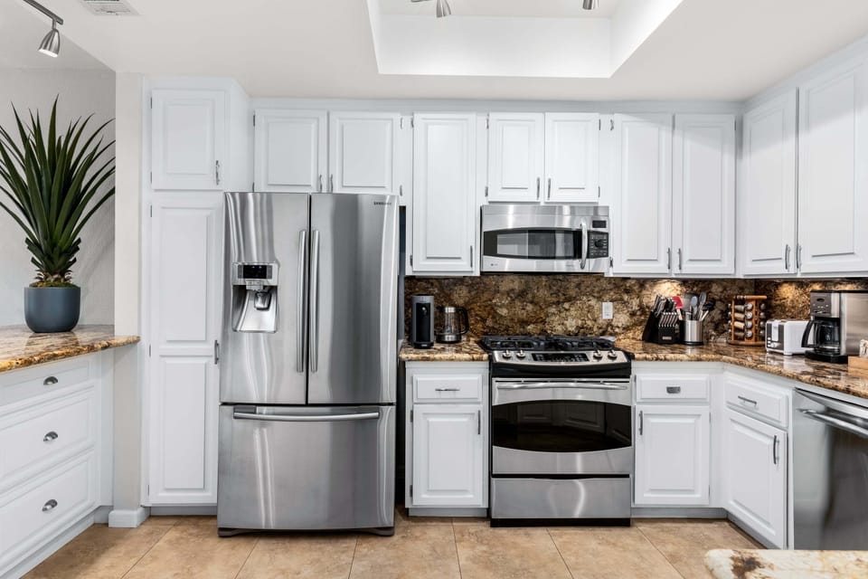Stainless steel appliances