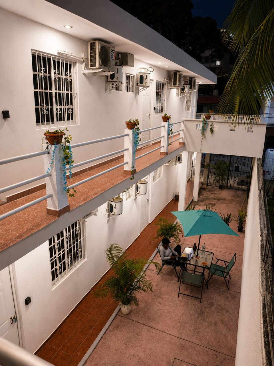 Courtyard view