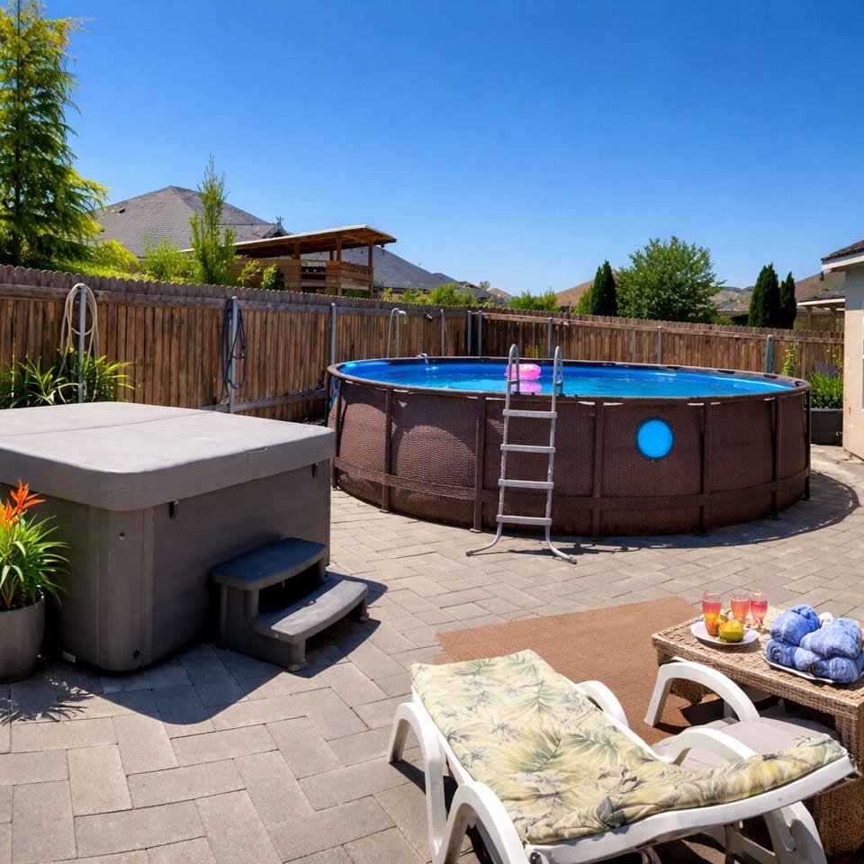 Relax in the therapeutic spa, unwind beside the lounge pool, and soak up the sun