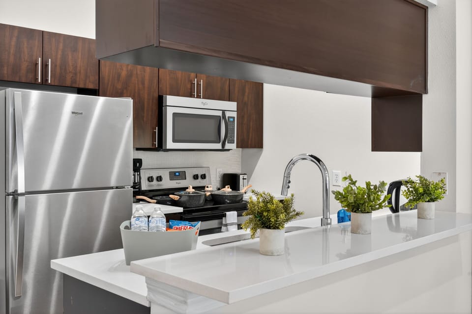 Kitchen island perfect for cooking, and dining