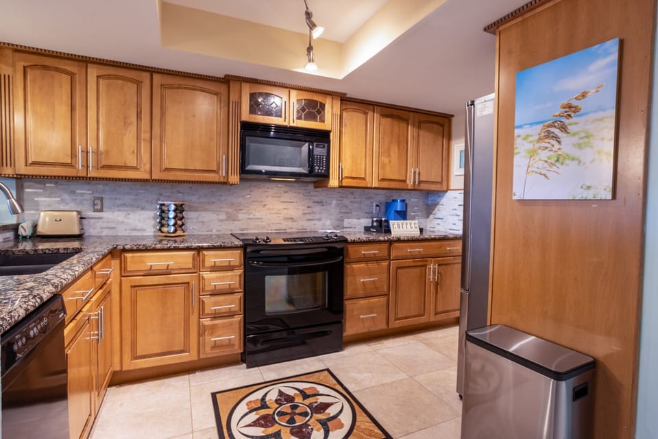 Fully equipped kitchen with everything you need!