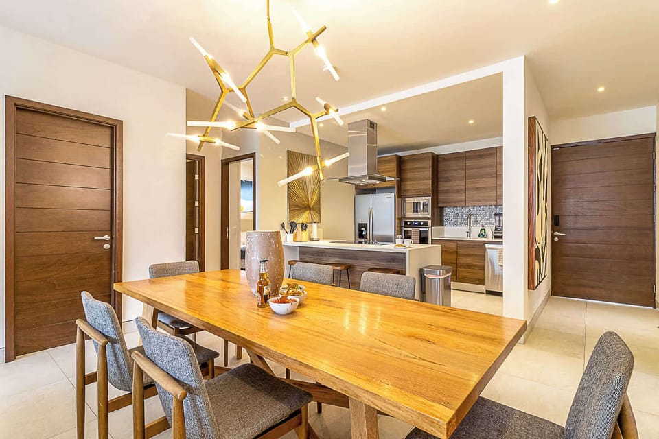 Bright and airy kitchen with contemporary design.