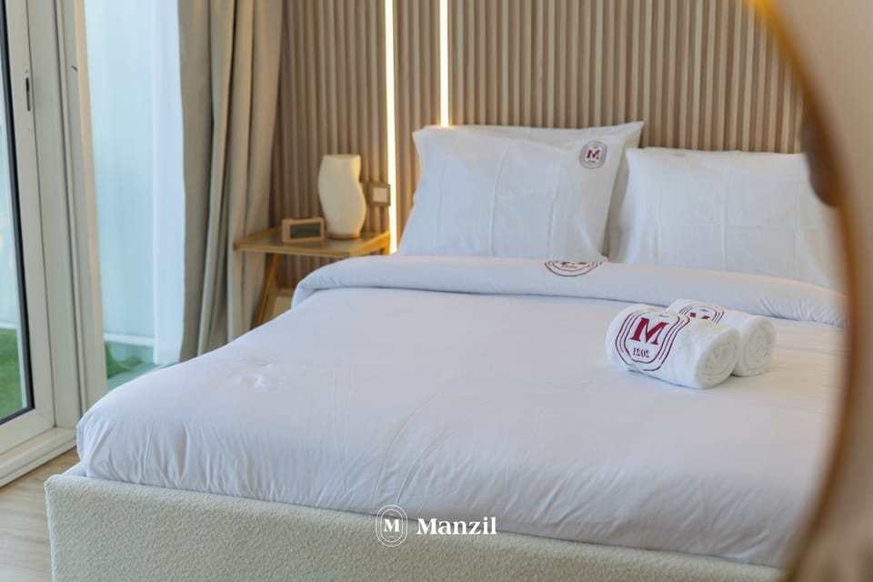 Luxury Apartment, Balcony, City View | Blackout drapes, iron/ironing board, free WiFi