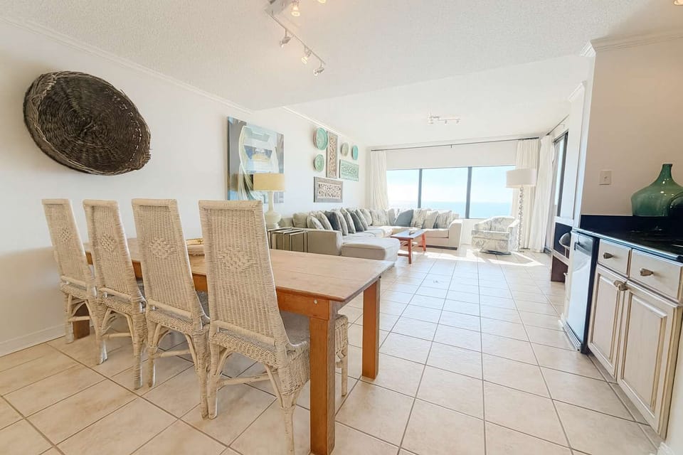 Dining table seats 8