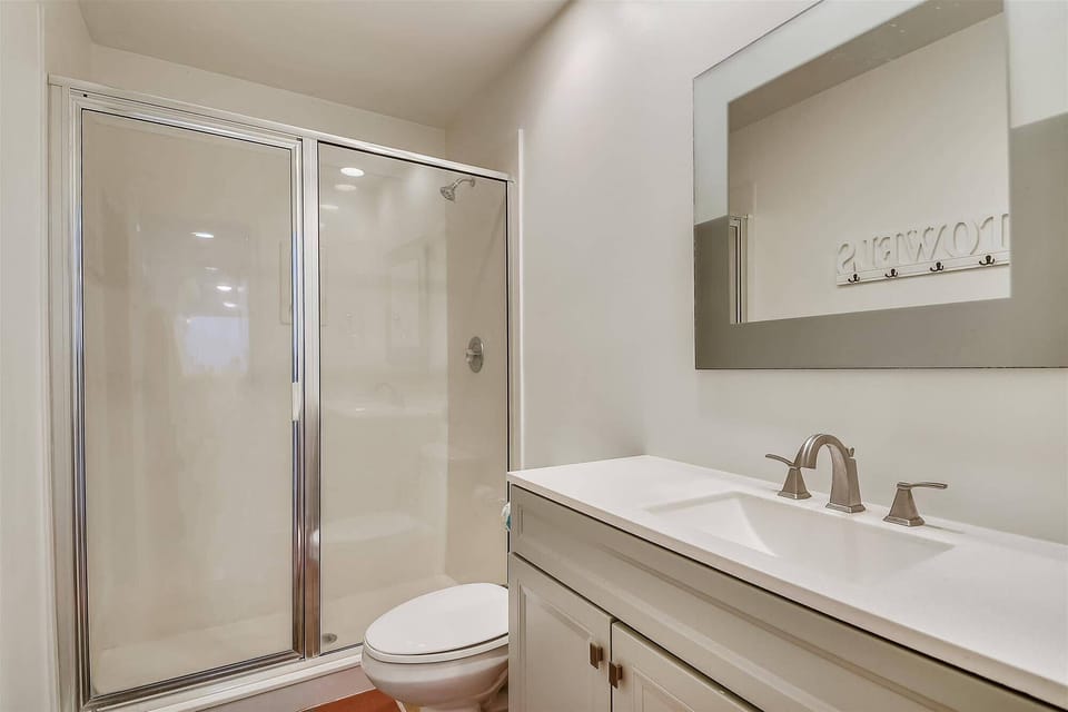 Guest Bathroom with Walk-in Shower