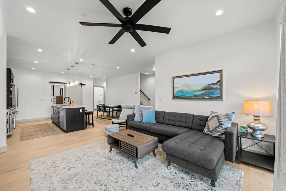 Spacious seating, natural light, and endless comfort- welcome to your retreat.