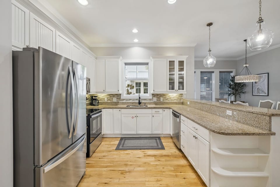 Fully Equipped Kitchen - Offering Stainless Steel Appliances