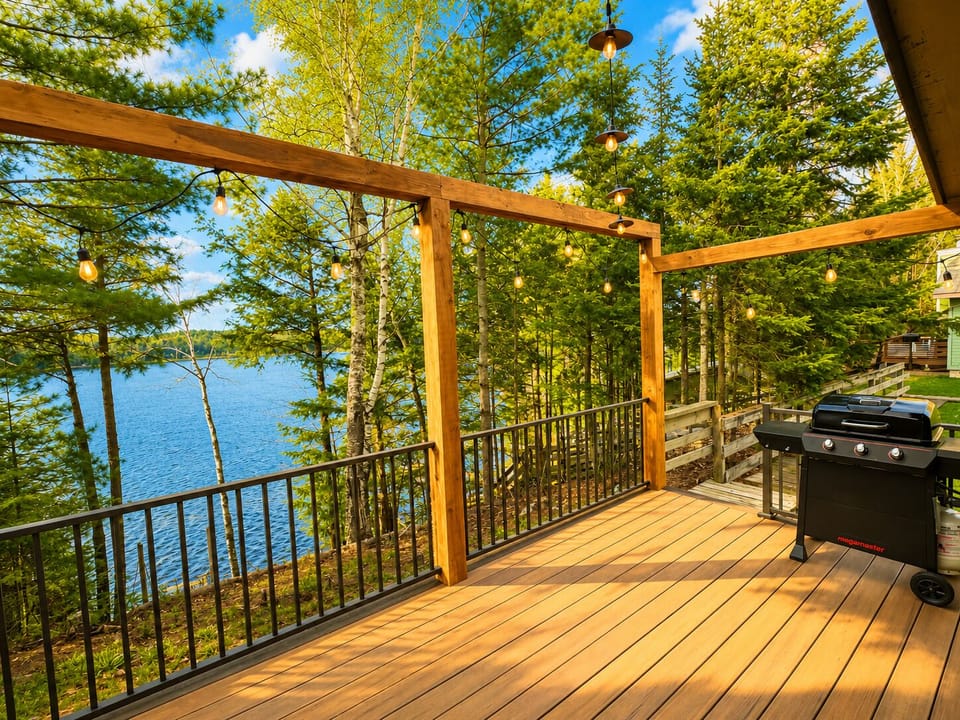 Deck with Grill