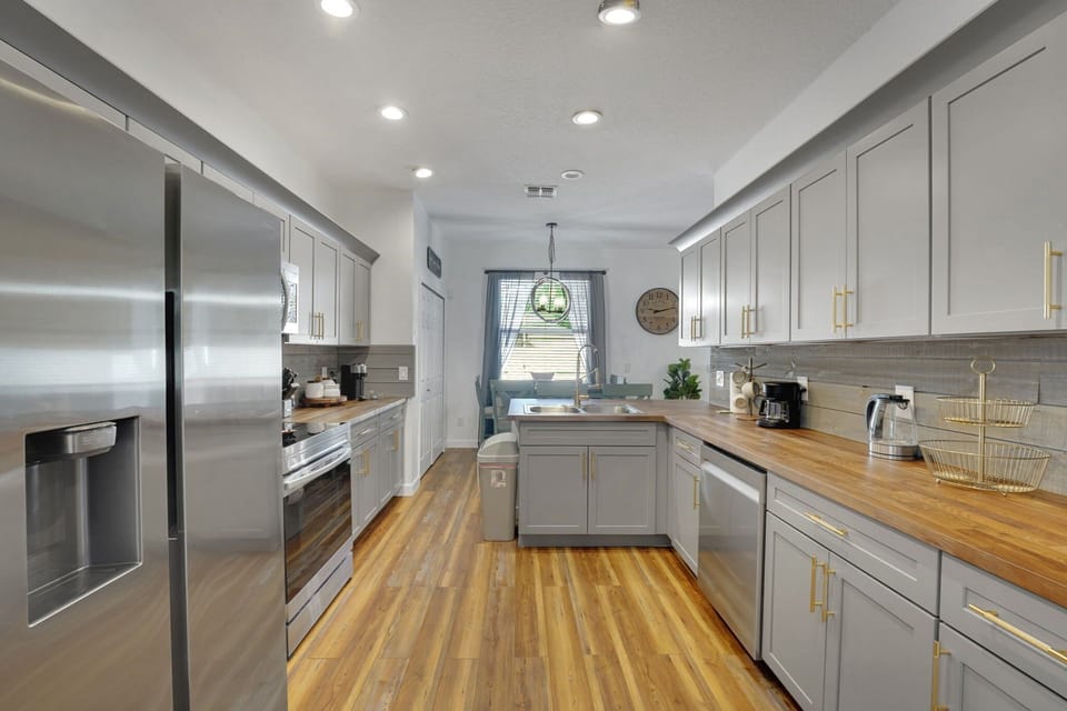 Indoors, Kitchen, Floor, Hardwood, Flooring