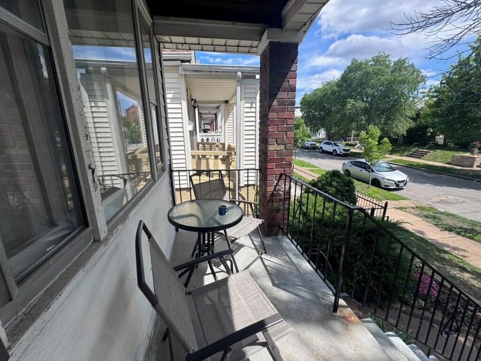 Front porch, perfect for enjoying the neighborhood