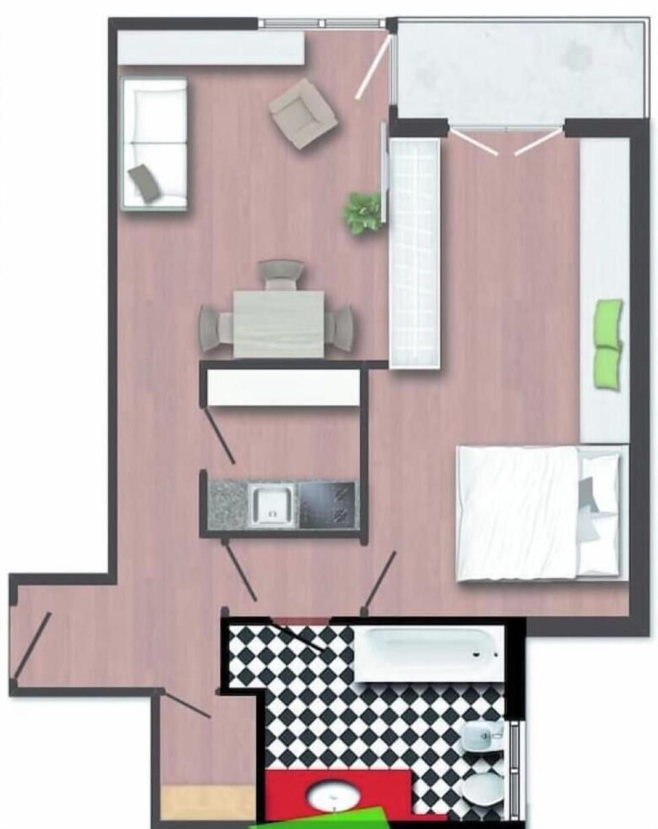 House | 1 bedroom
