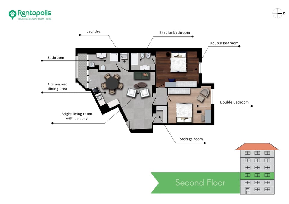 House, Smoking | 2 bedrooms
