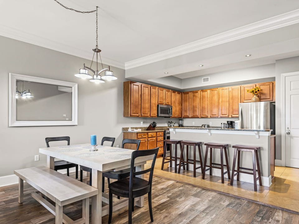 Dining and Kitchen Area