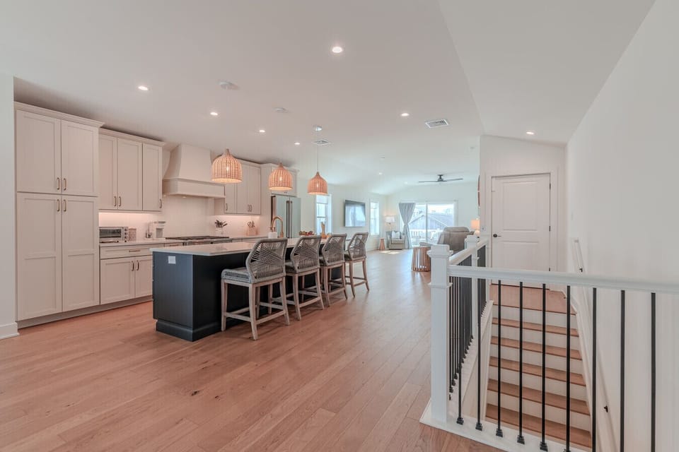 Plenty of room for gathering and nights dining in
