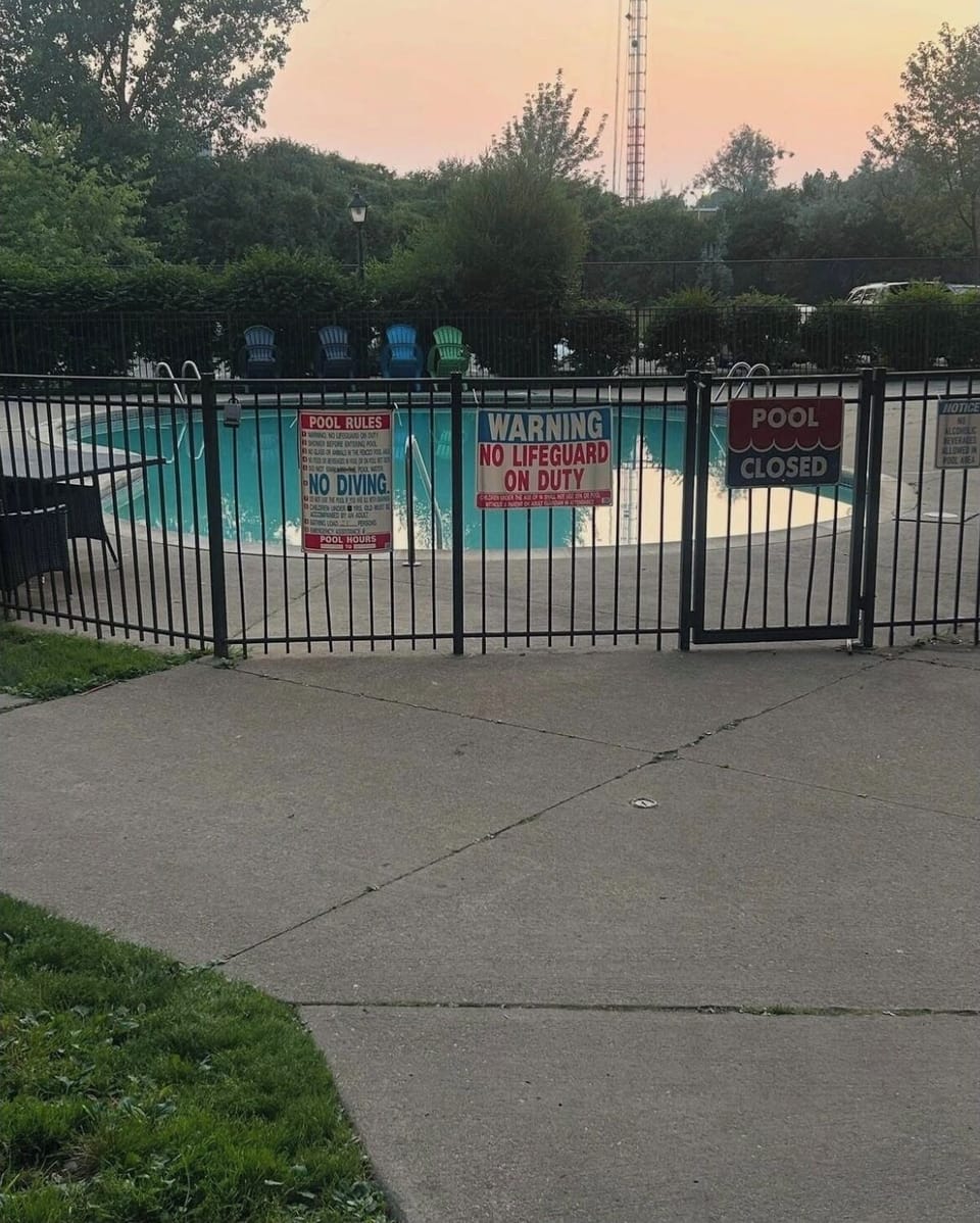 Outside Pool