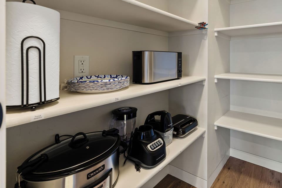 Everything you need for easy home-cooked meals — from a crock pot and waffle maker to a toaster and other pantry essentials.