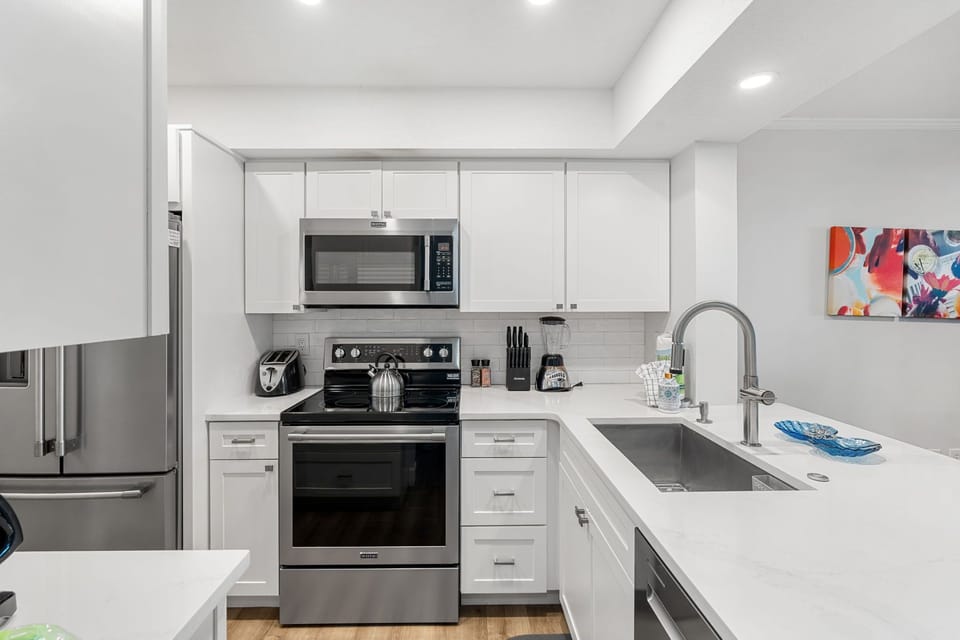 Fully equipped kitchen with everything you need!