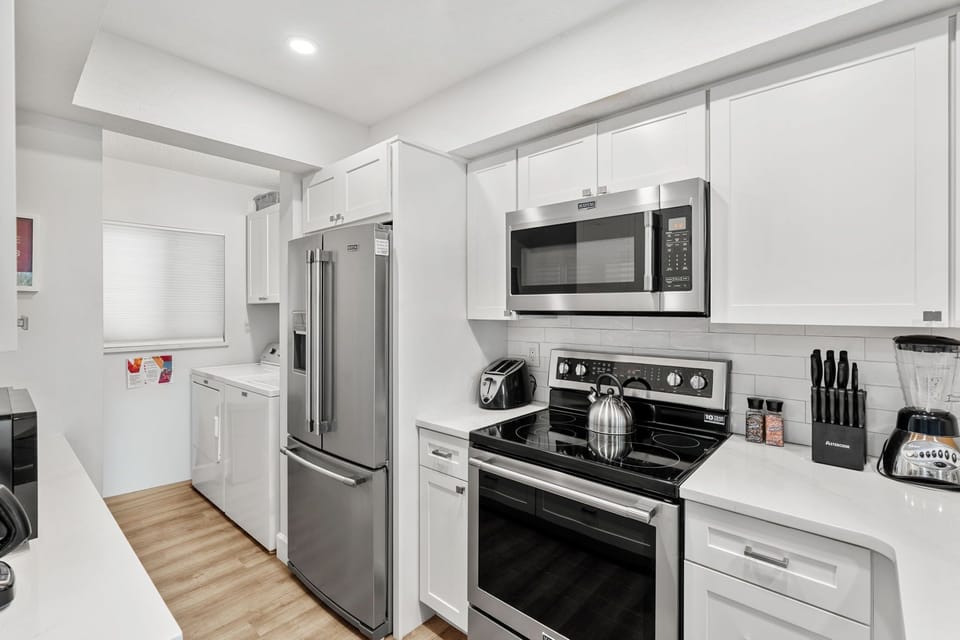 Fully equipped kitchen with everything you need!