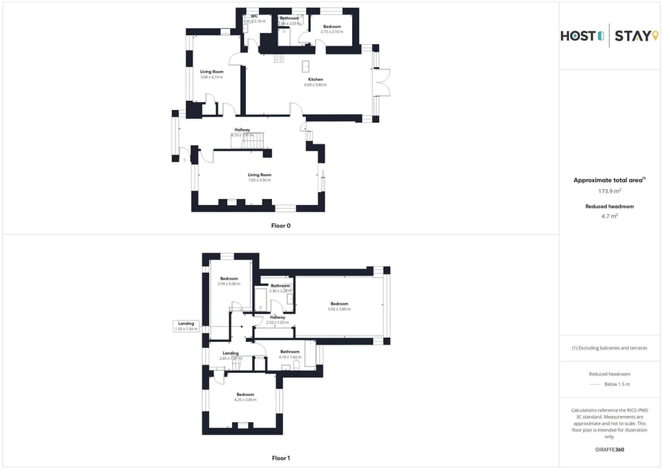 House | 4 bedrooms, desk