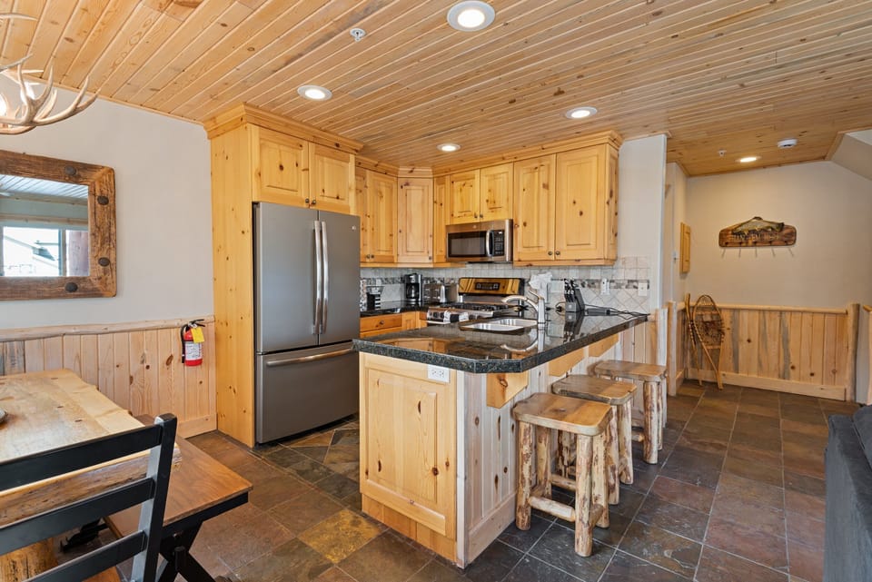 Stylish and functional space for dining and entertaining.