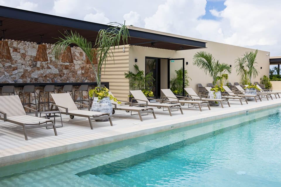 Relaxing Rooftop Lounge Areas