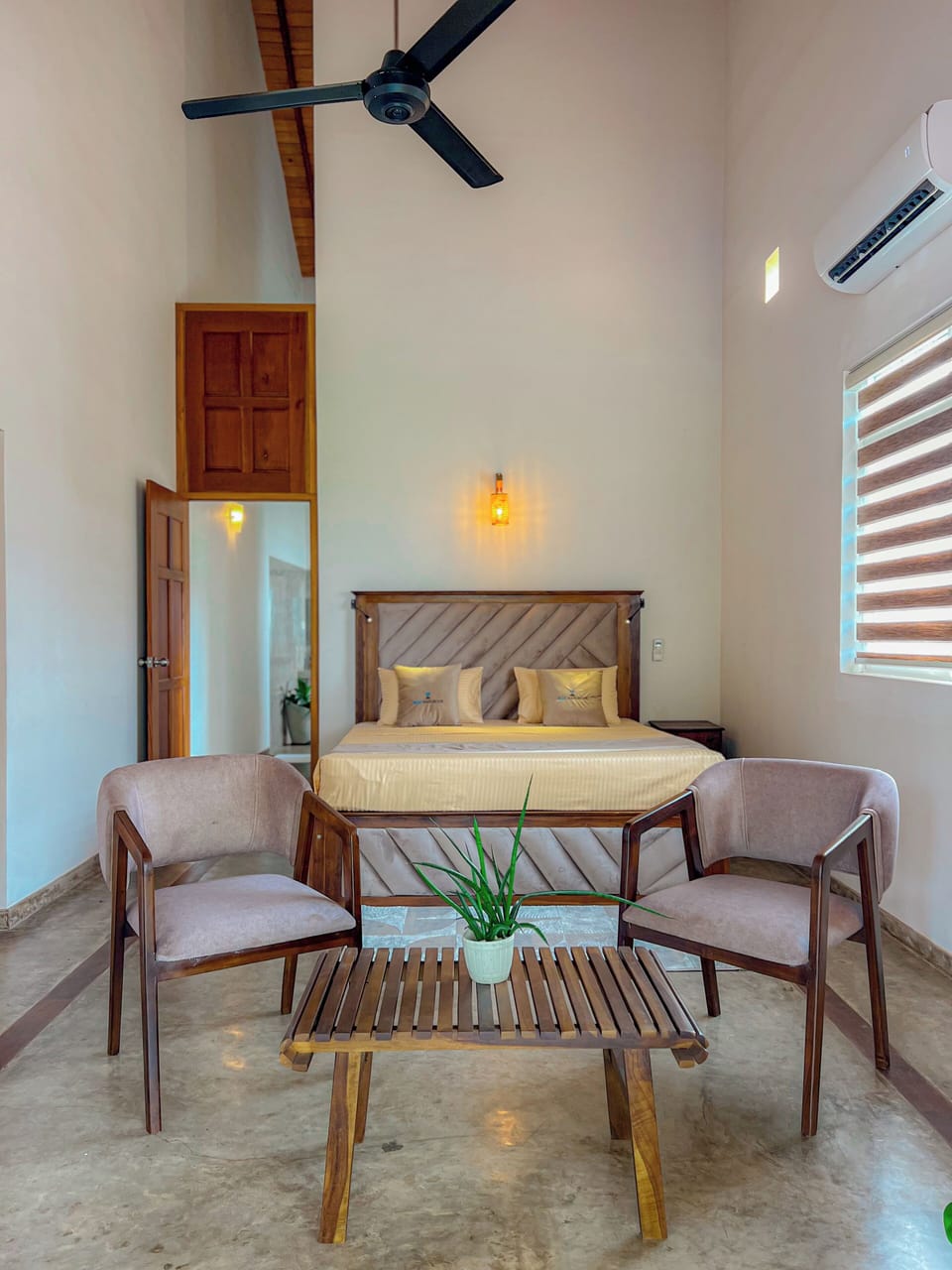 Family Triple Room, Garden View | Iron/ironing board, free WiFi