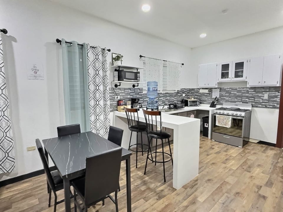Dining and Kitchen area