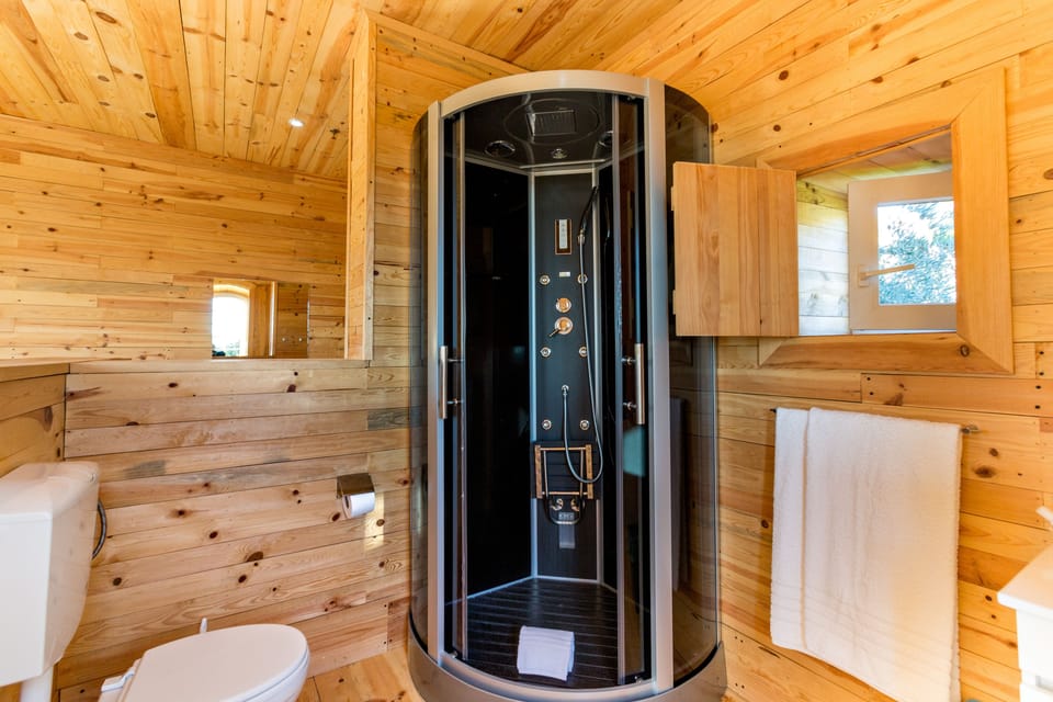 Deluxe Double Room | Bathroom | Shower, free toiletries, hair dryer, bidet