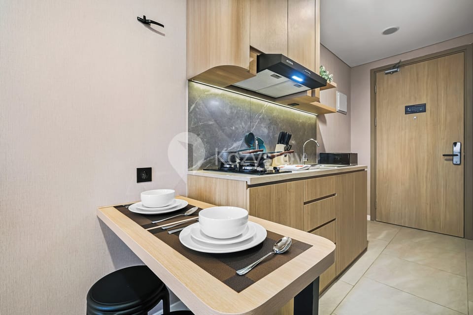 Apartment, 1 Bedroom, City View | Dining room