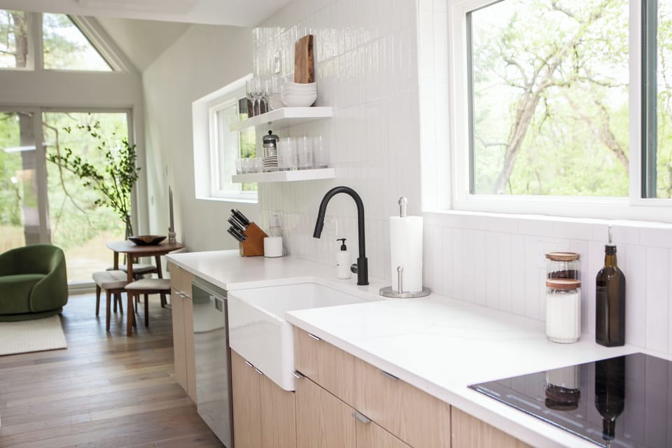 Kitchen interior.
