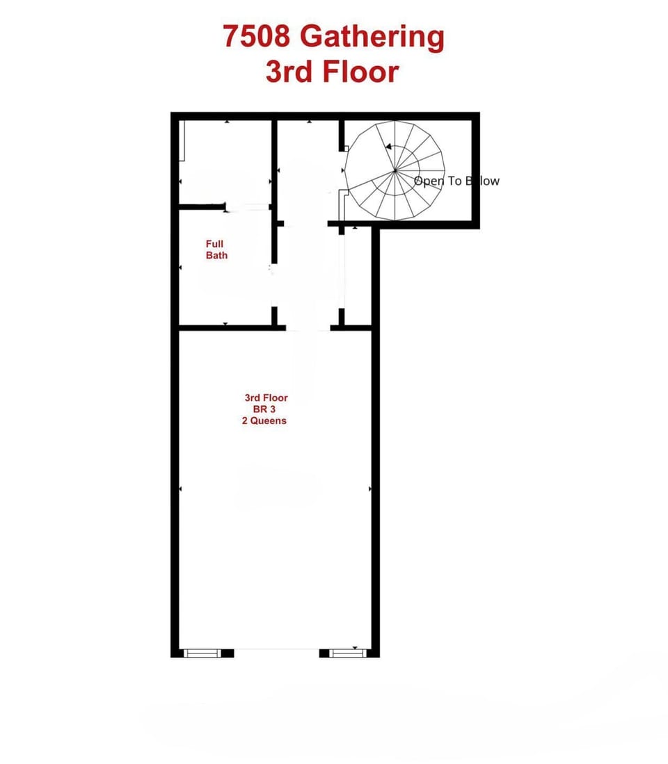 3rd Floor Floorplan