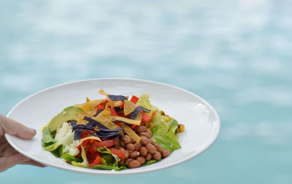 Located on the ground floor, Port South offers casual dining with a Caribbean flair.